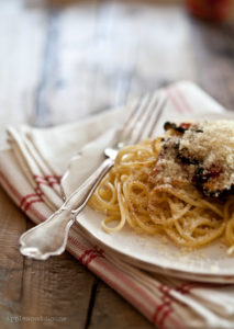 Rezept für leckere Spaghetti mit Gemüse