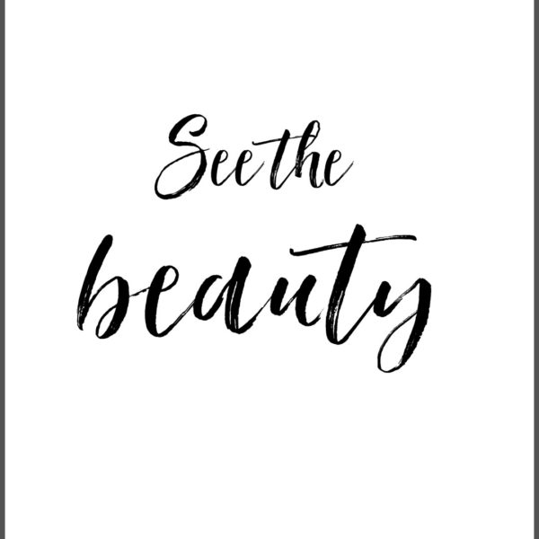 See the beauty inspiration quote